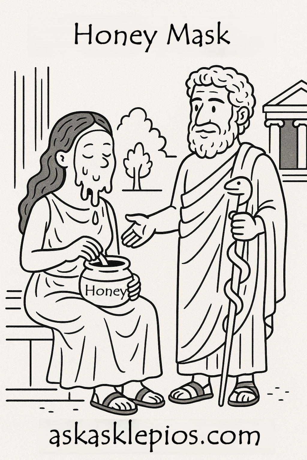 Honey Mask ask asklepios